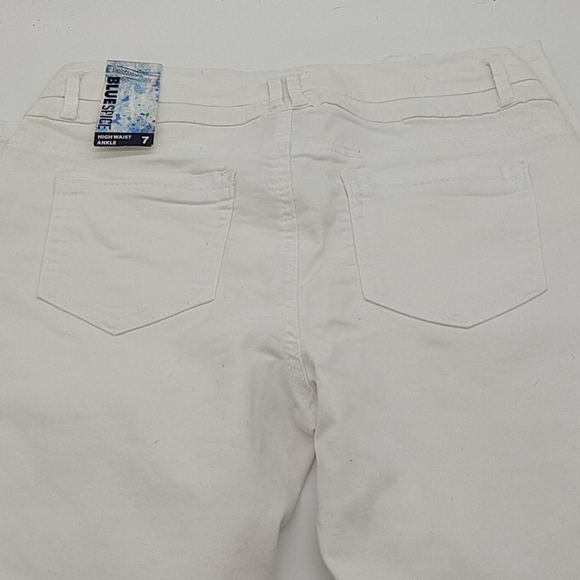 White high waist stretchy jeans - Picture 4 of 5